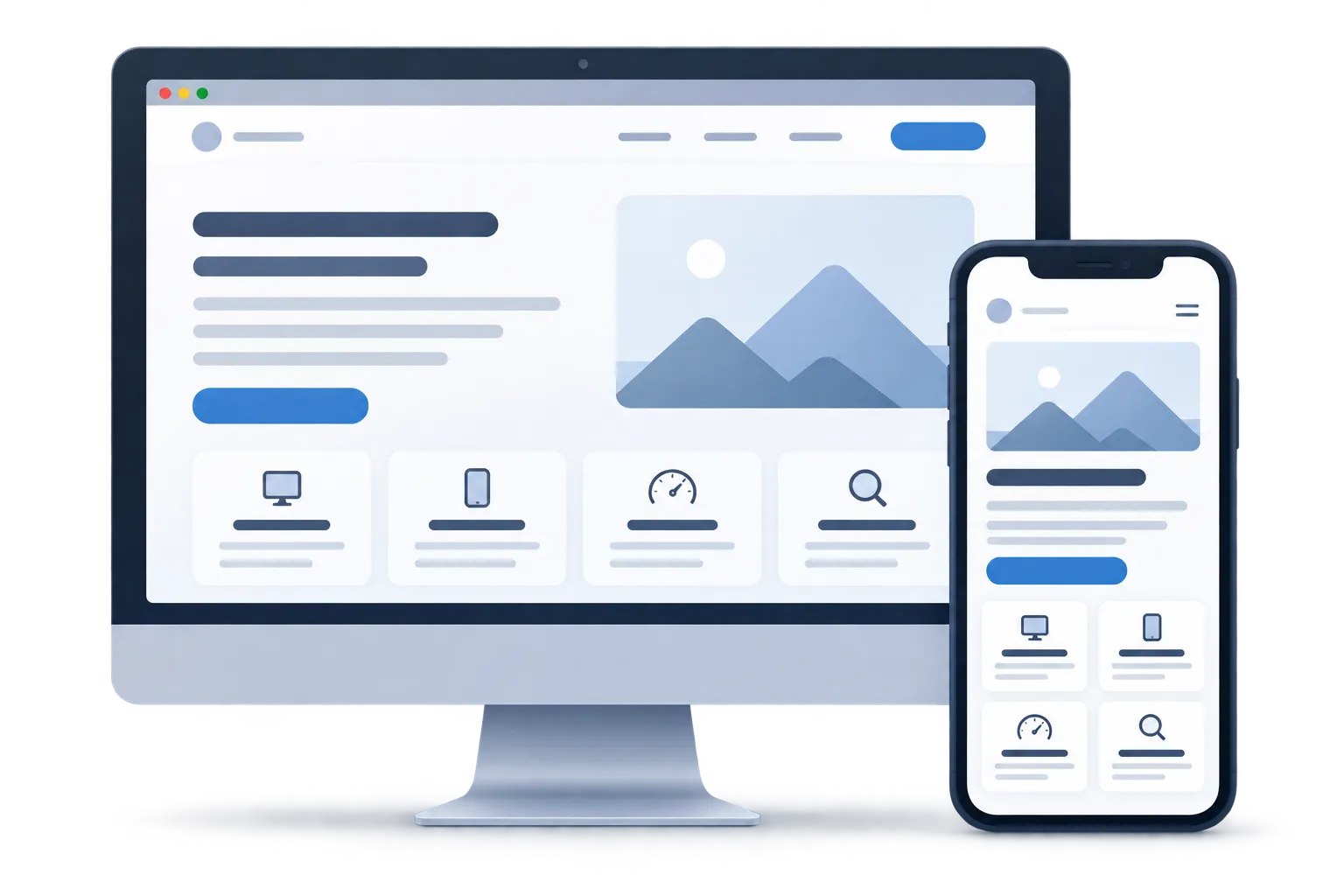 Illustration du Service de création de Sites Pro